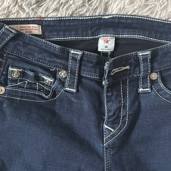 True Religion skinny Jeans- excellent condition. - Picture 2 of 4